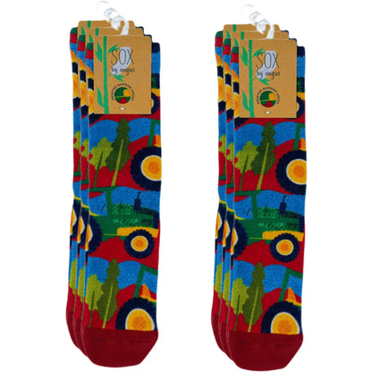 Bamboo Digital Printing Novelty Socks