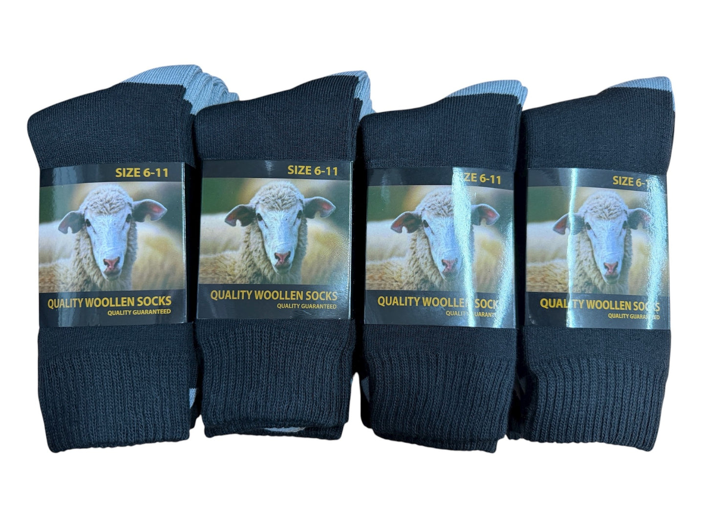 Mid Weight Wool Socks 1 Dozen