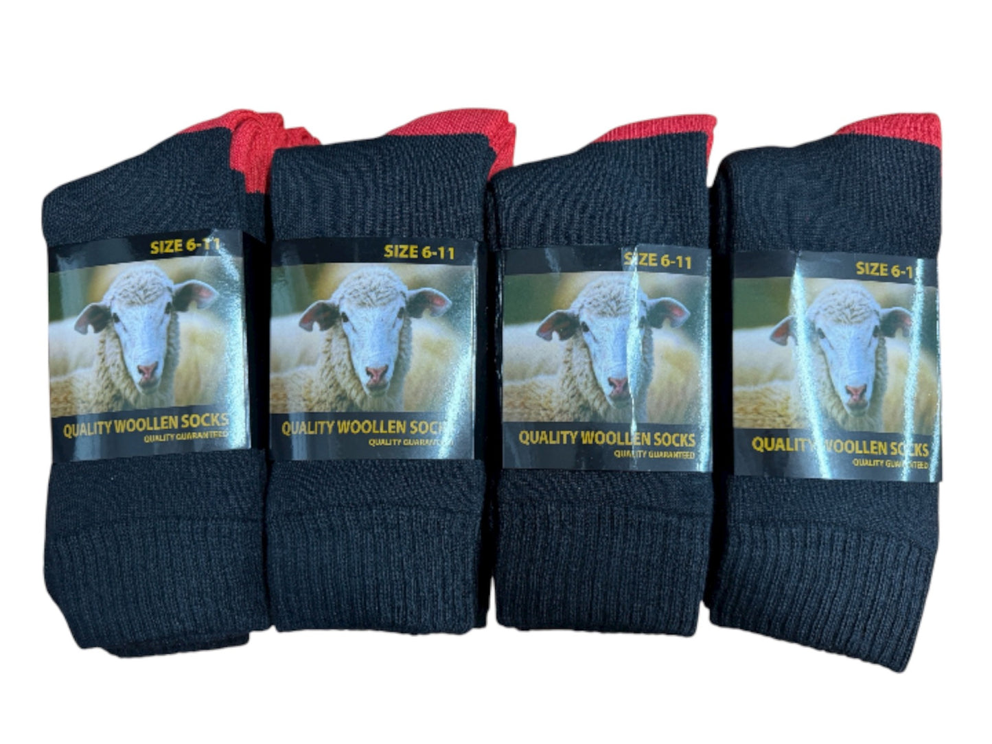 Mid Weight Wool Socks 1 Dozen