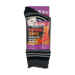 Thermal Socks 2-8 Black Stripes