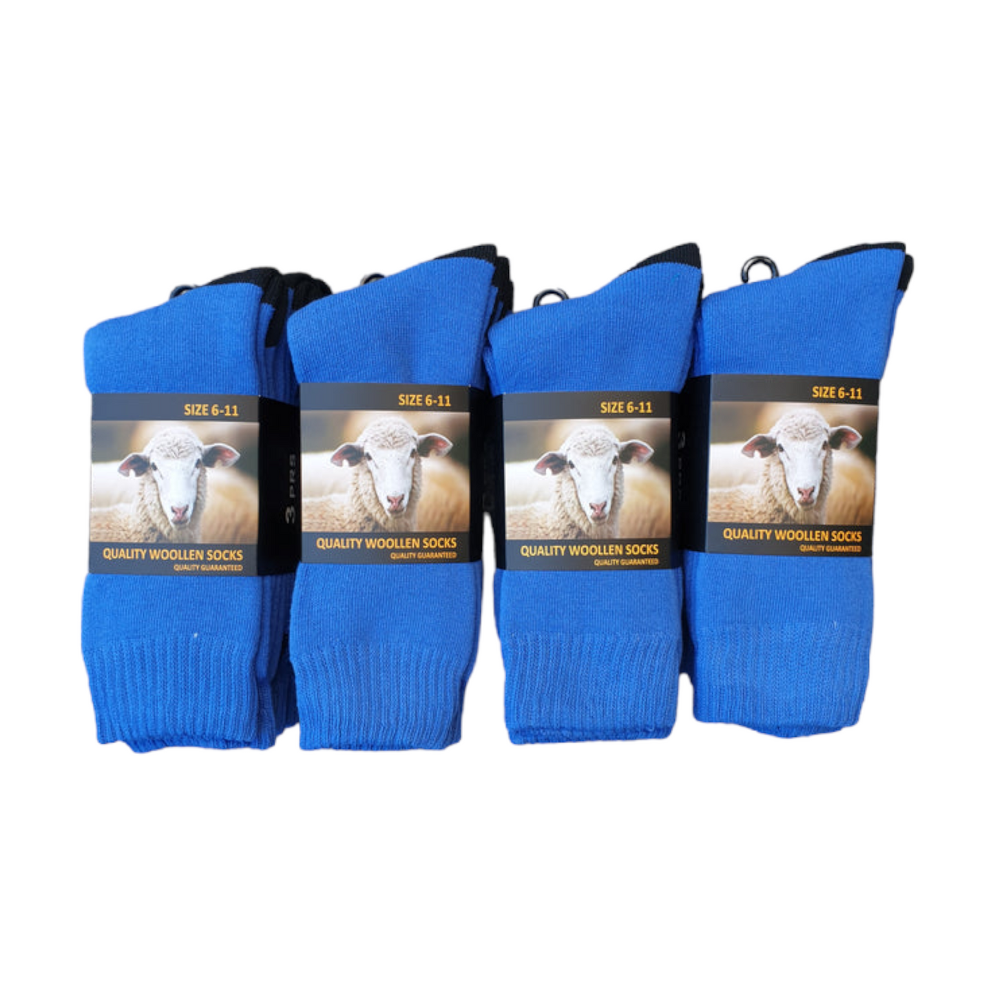 Mid Weight Wool Socks 1 Dozen