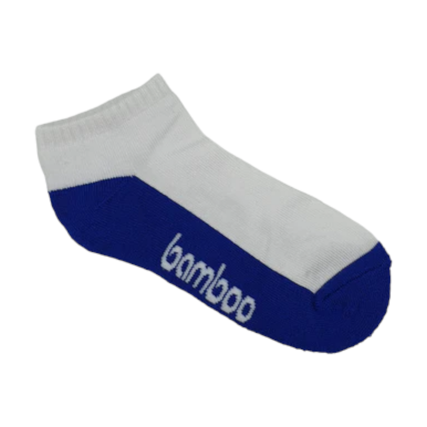 Kids Bamboo Cushion Foot 9-12 Blue Foot