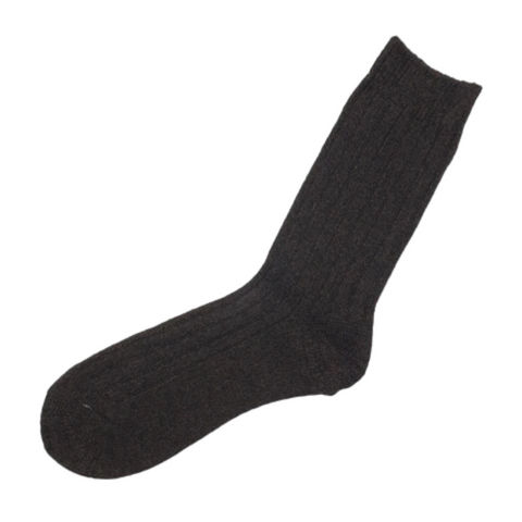 Mid Weight Woolen Dress Socks 6-11 Brown