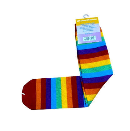 Calf length Rainbow Socks 2-8