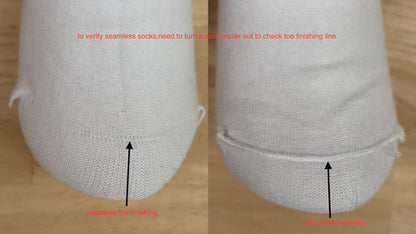 Non-fluffing Bamboo Cushion Foot Crew Sport Socks -Seamless