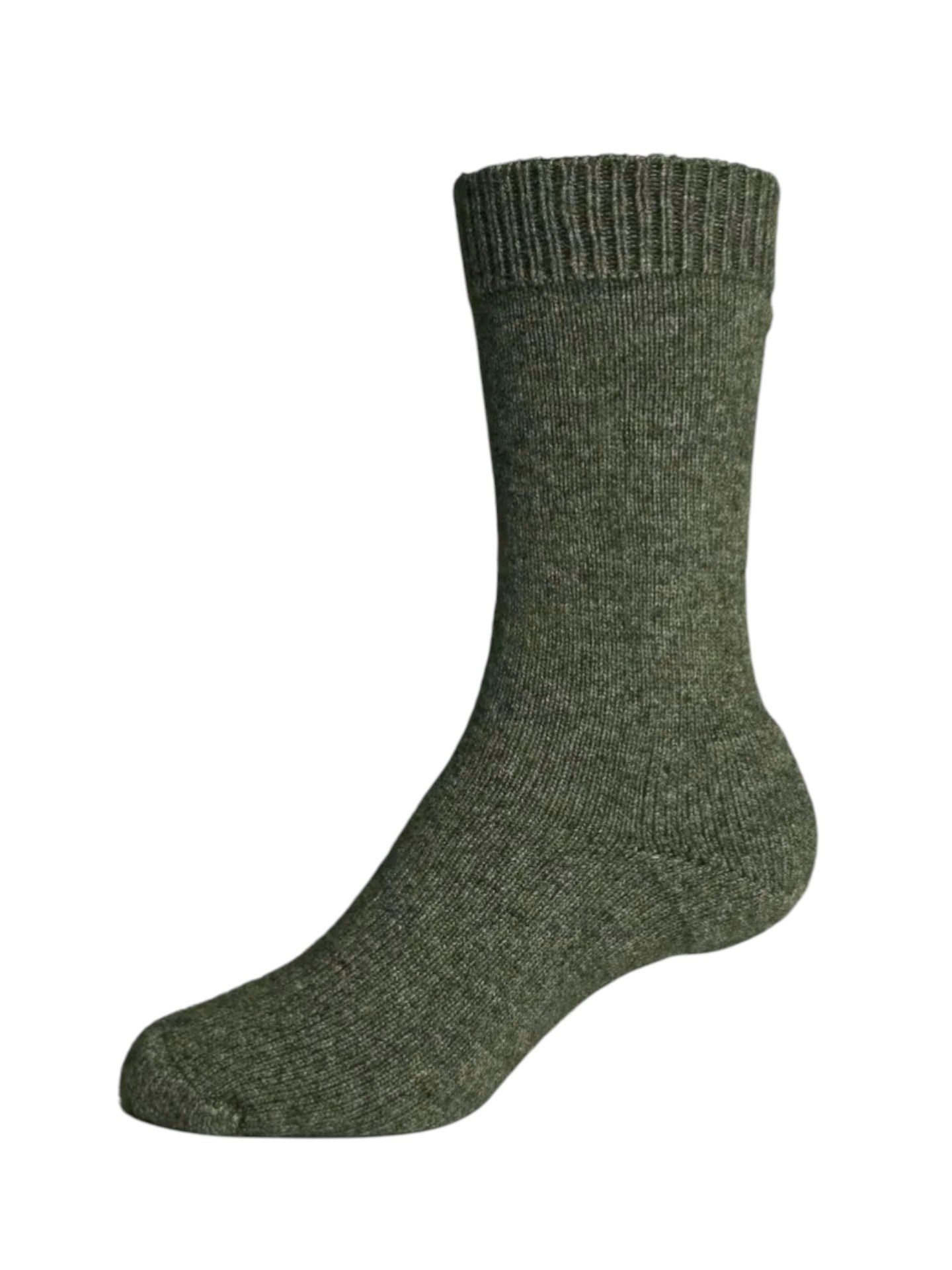 Plain Possum Merino Cushion Socks