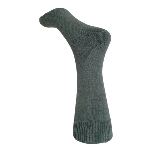 Alpaca Mid Weight Socks 3-8 Green