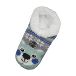 Sherpa Home Socks - Bear Face