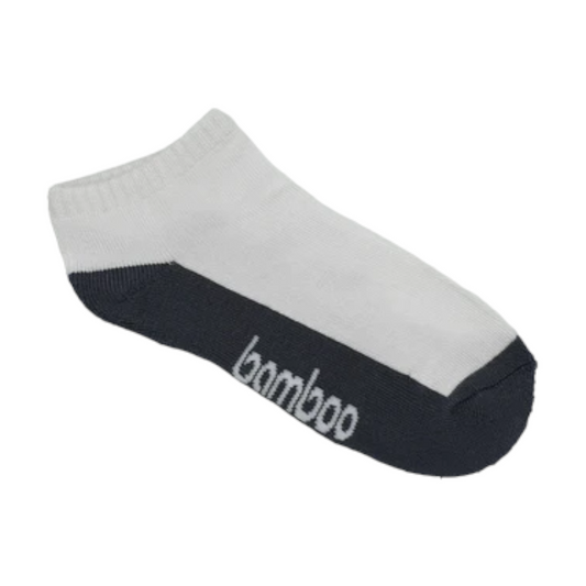 Kids Bamboo Cushion Foot 9-12 Grey Foot