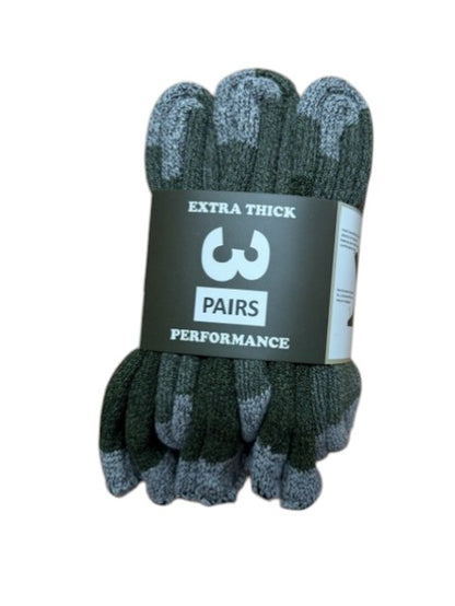 Extra Thick Insulates Wool Terry Quality Socks  1 Dozen