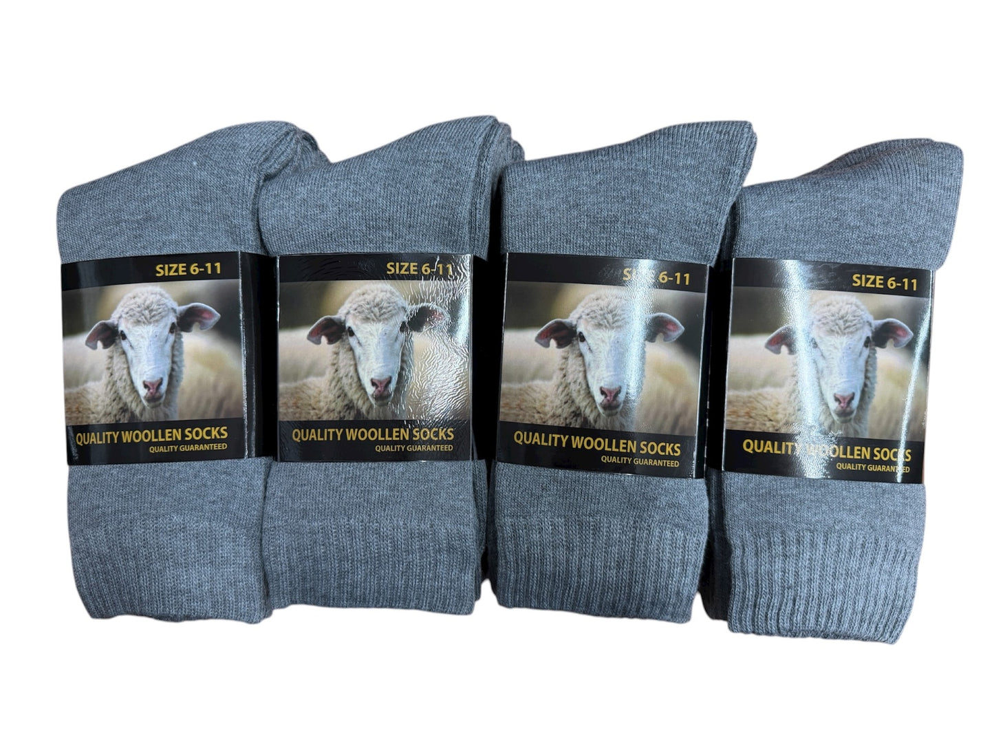 Mid Weight Wool Socks 1 Dozen