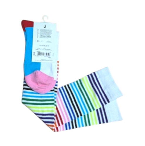 Knee high Rainbow Hippy Socks 7-11