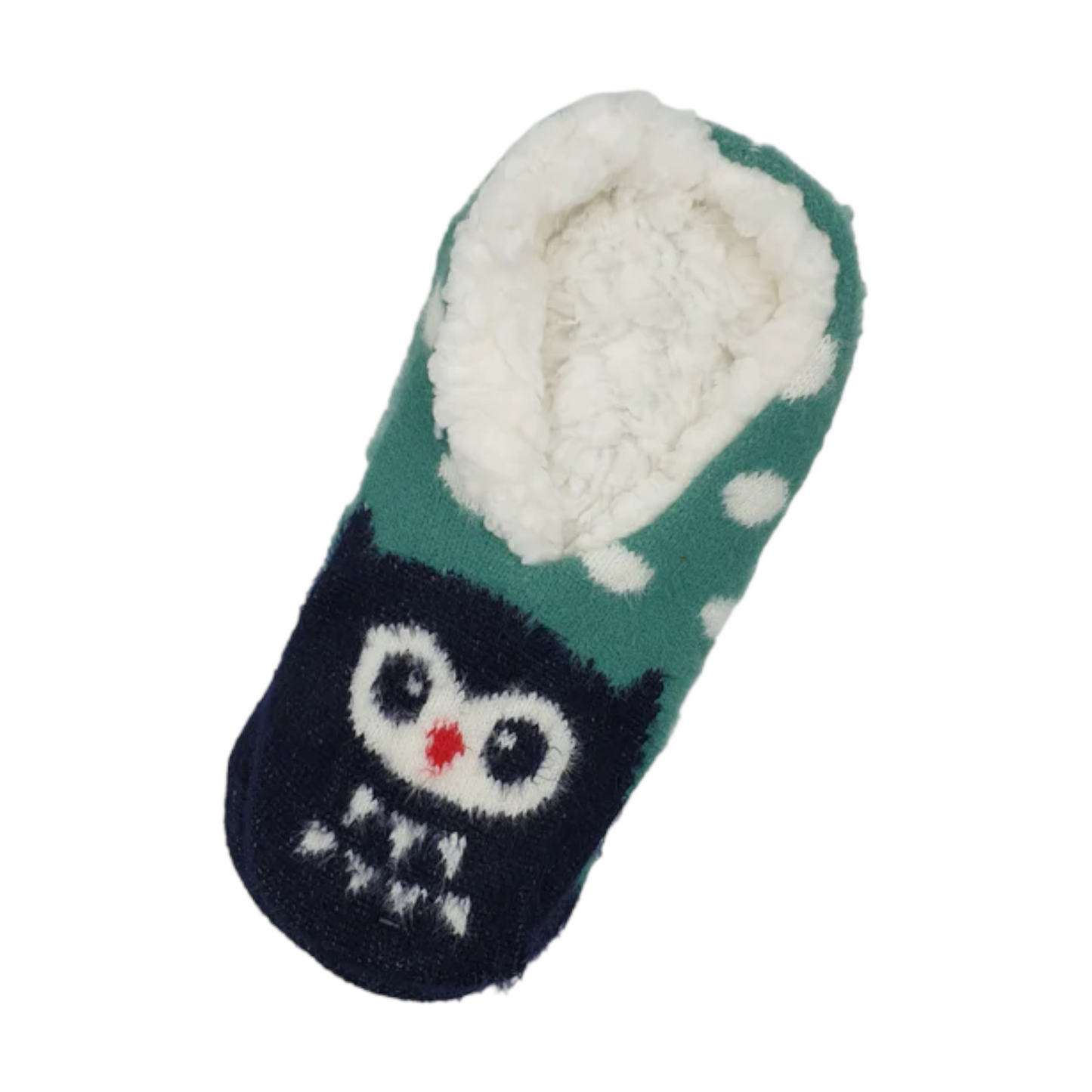 Sherpa Home Socks - Animal Face