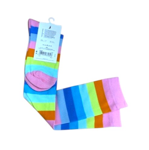 Knee high Rainbow Hippy Socks 7-11