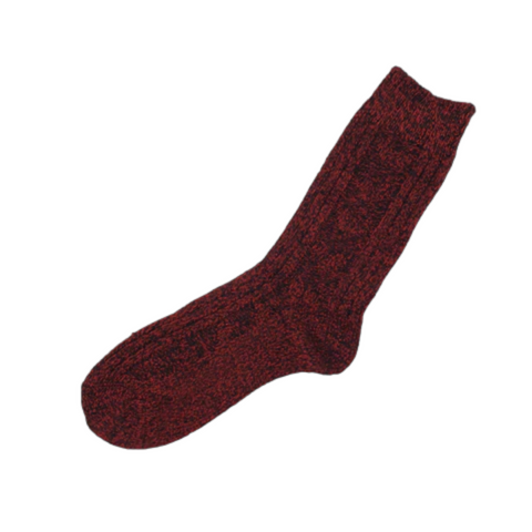 Mid Weight  Woolen Dress Sock 2-8 Red