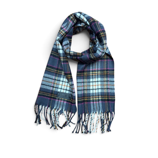 Cashmere Feel Multi-Colour Check Scarf