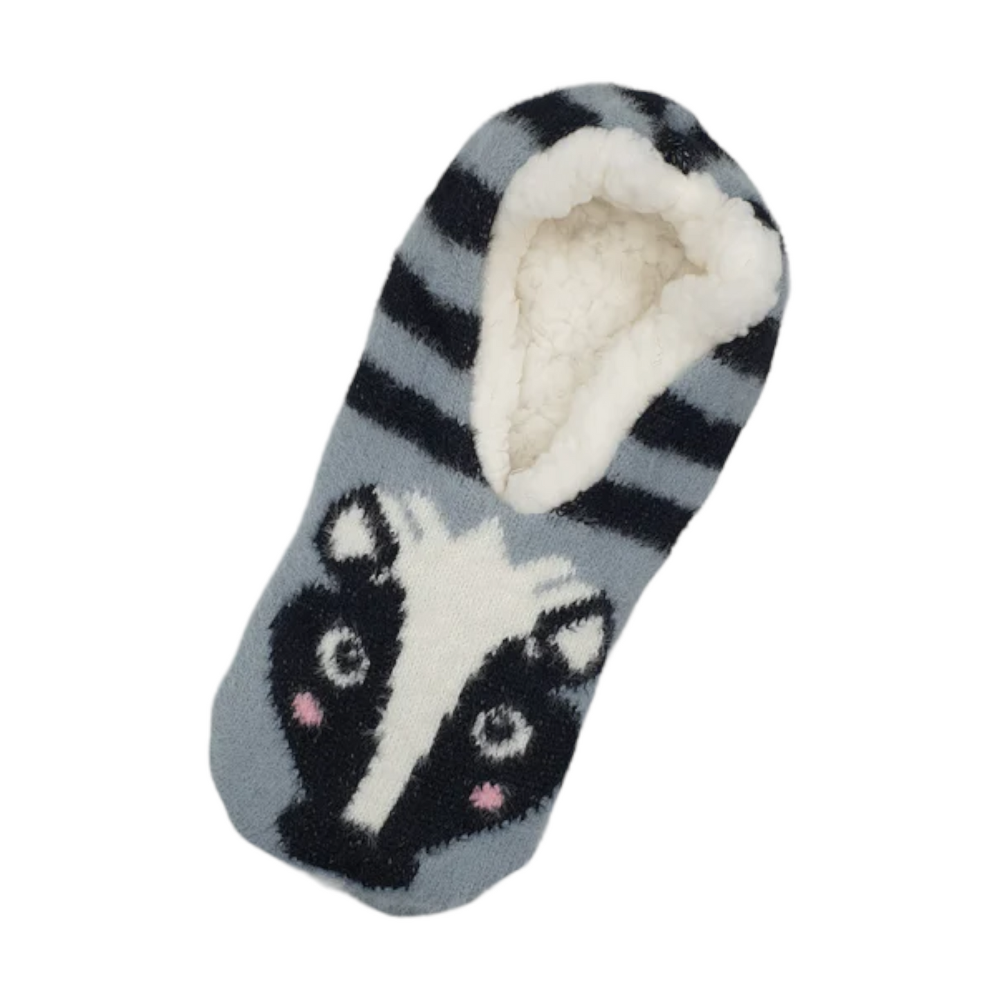 Sherpa Home Socks - Animal Face