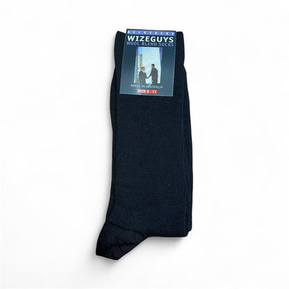 Wize Guys Wool Blend Dress Socks