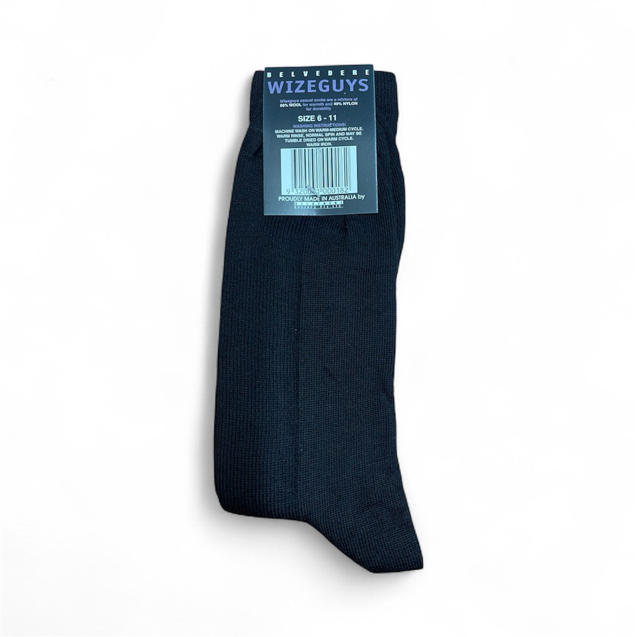 Wize Guys Wool Blend Dress Socks