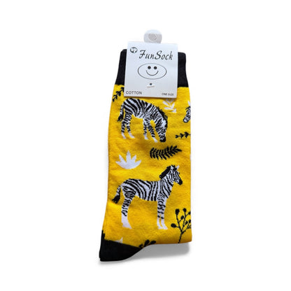 Fun Socks 4-10 Animal