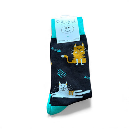 Fun Socks 4-10 Animal