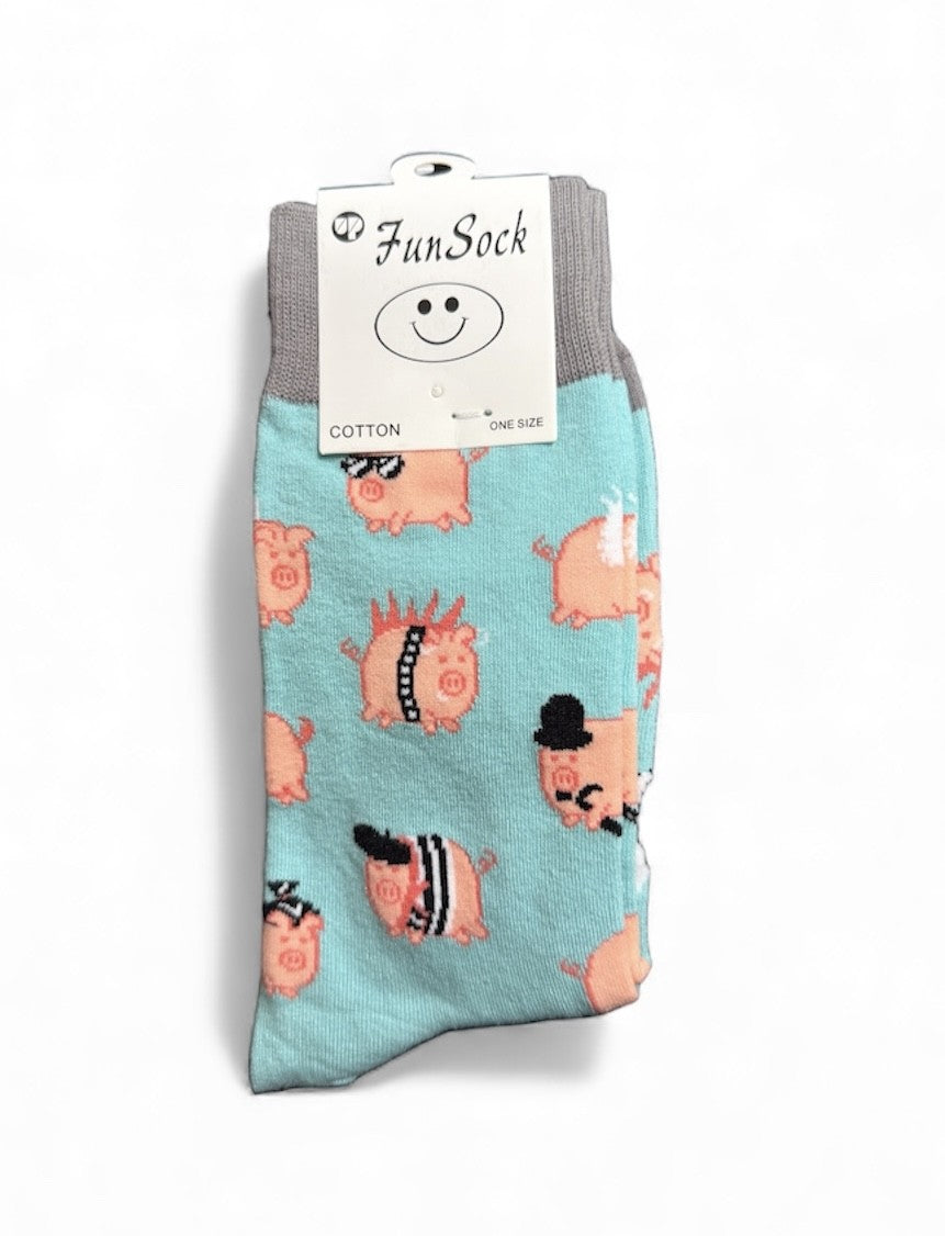 Fun Socks 4-10 Animal