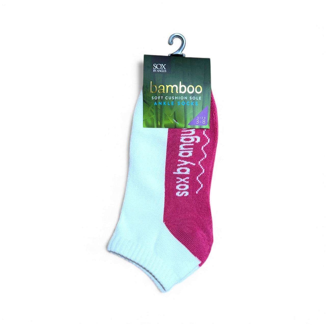 Bamboo Soft Cushion Sole Ankle Sport Socks