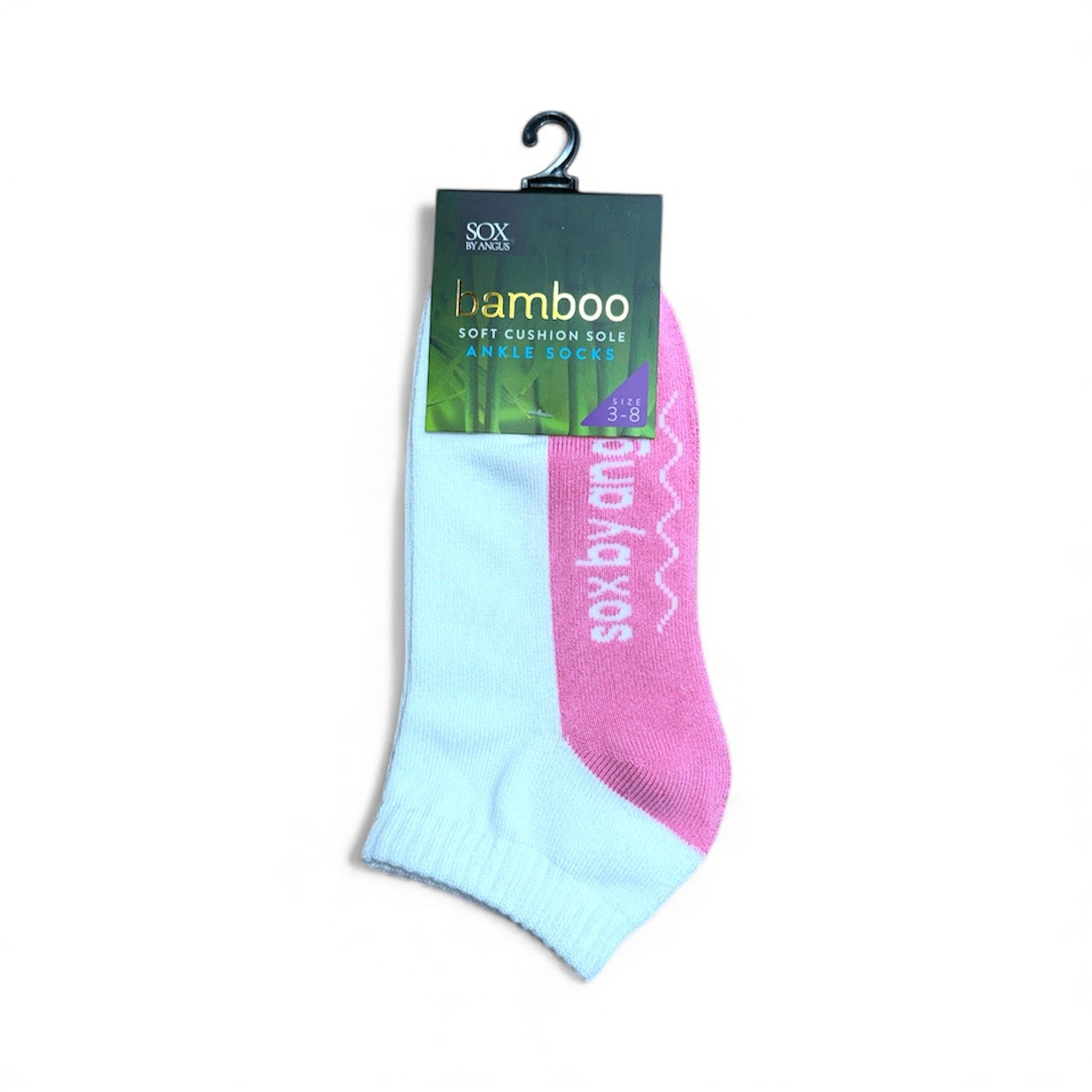 Bamboo Soft Cushion Sole Ankle Sport Socks