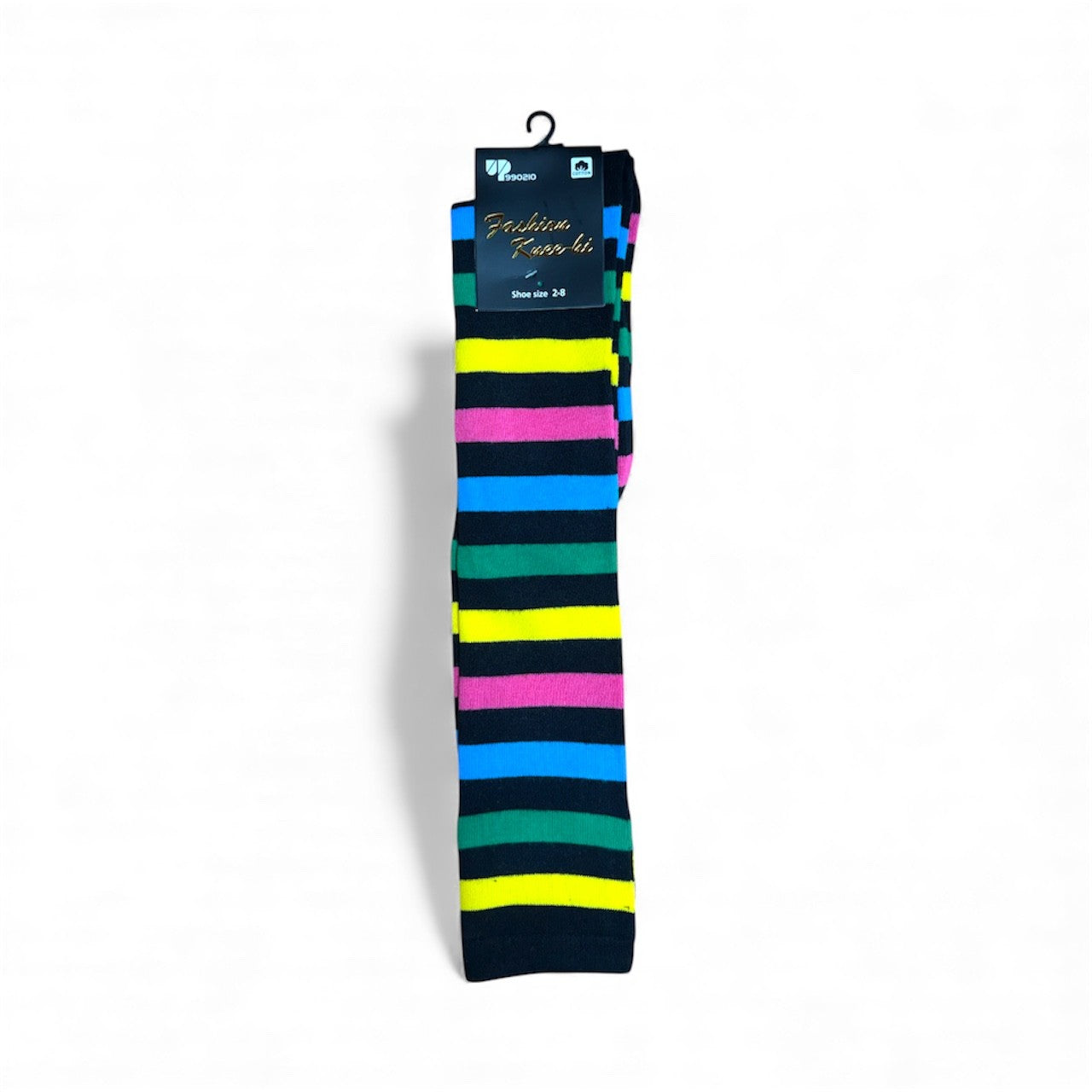 Fashion Knee high Rainbow Socks 2-8