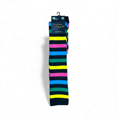 Fashion Knee high Rainbow Socks 2-8