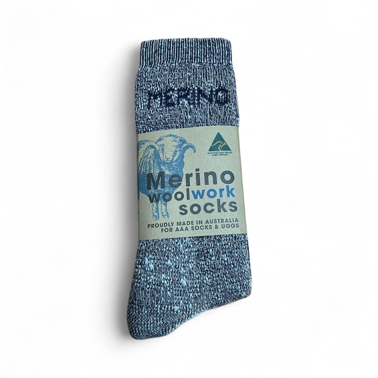 Australian Made Merino Wool Work Socks - 1 Dozen Pack