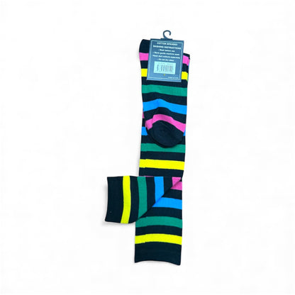 Fashion Knee high Rainbow Socks 2-8