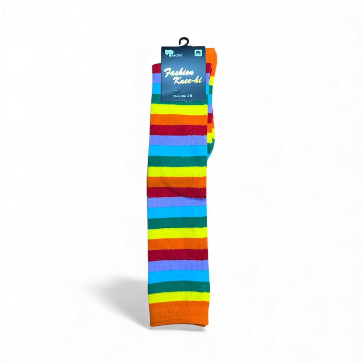Fashion Knee high Rainbow Socks 2-8