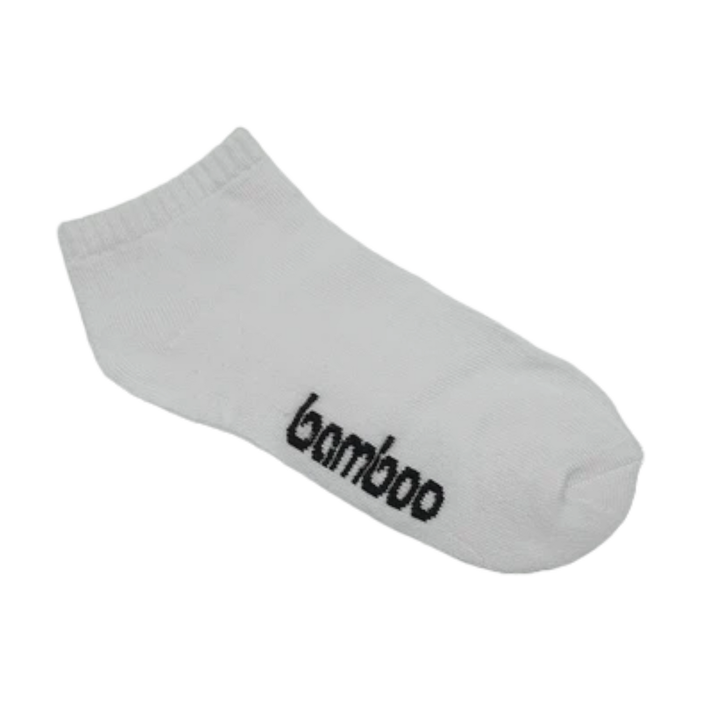 Kids Bamboo Cushion Foot 9-12 White