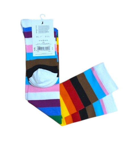 Knee high Rainbow Hippy Socks 7-11