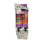 Thermal Socks 2-8 White Reindeer