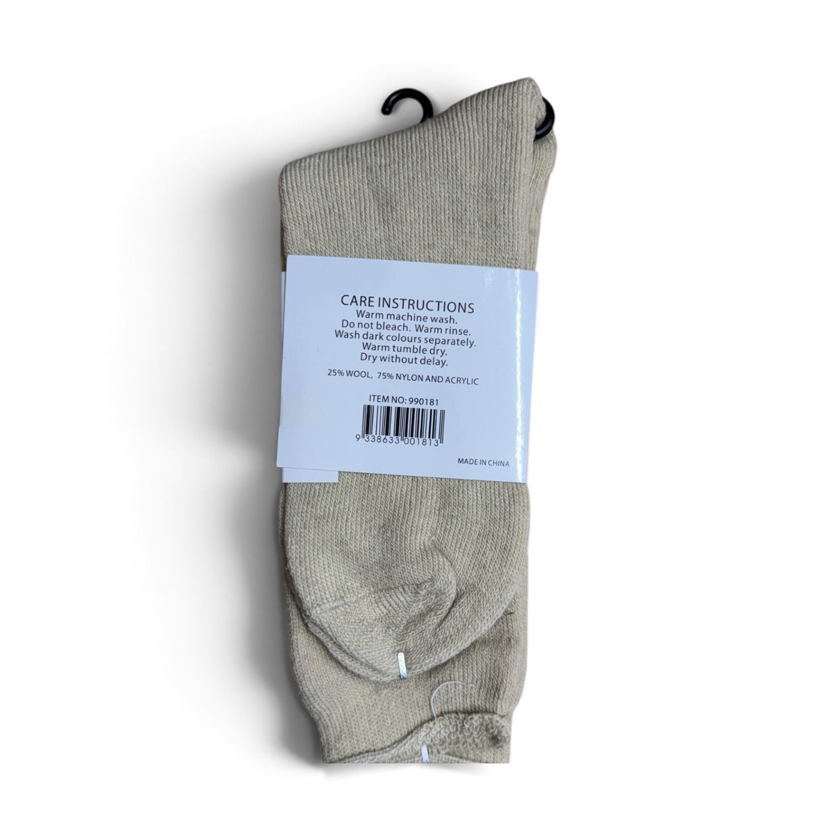 Wool blend HI Bulk Terry Men's Work Socks-1 Dozen Pack