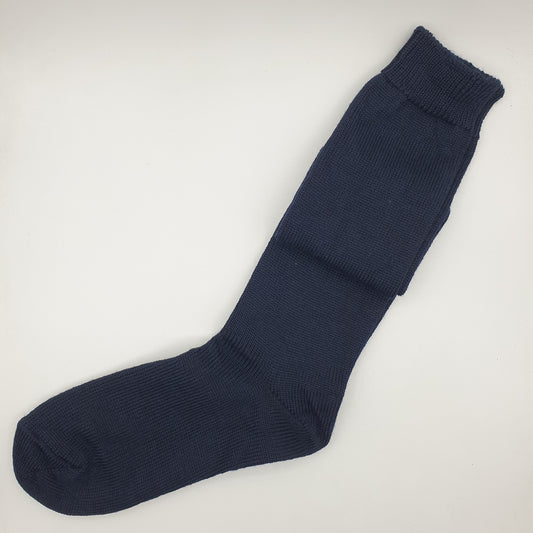 Wool Blend Knee High 3-8 Navy